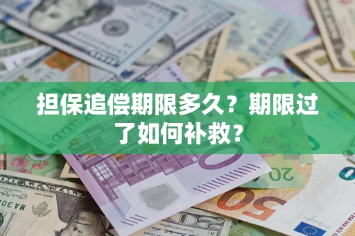 北京担保追偿期限多久？期限过了如何补救？