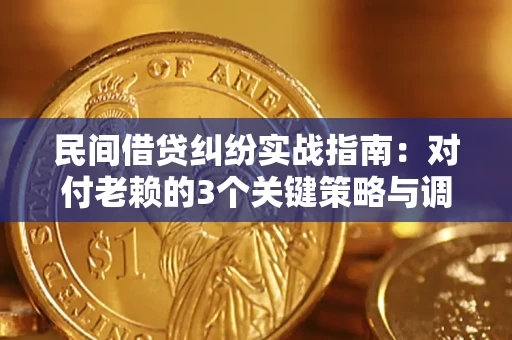 北京民间借贷纠纷实战指南：对付老赖的3个关键策略与调解盲区解析