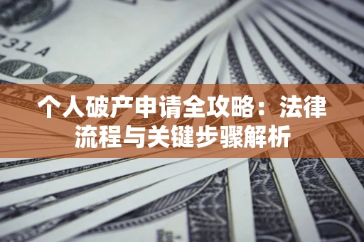 北京个人破产申请全攻略：法律流程与关键步骤解析
